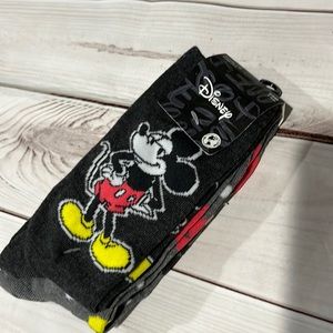 Disney 2 Pair of  Mickey mouse Socks size 4-10